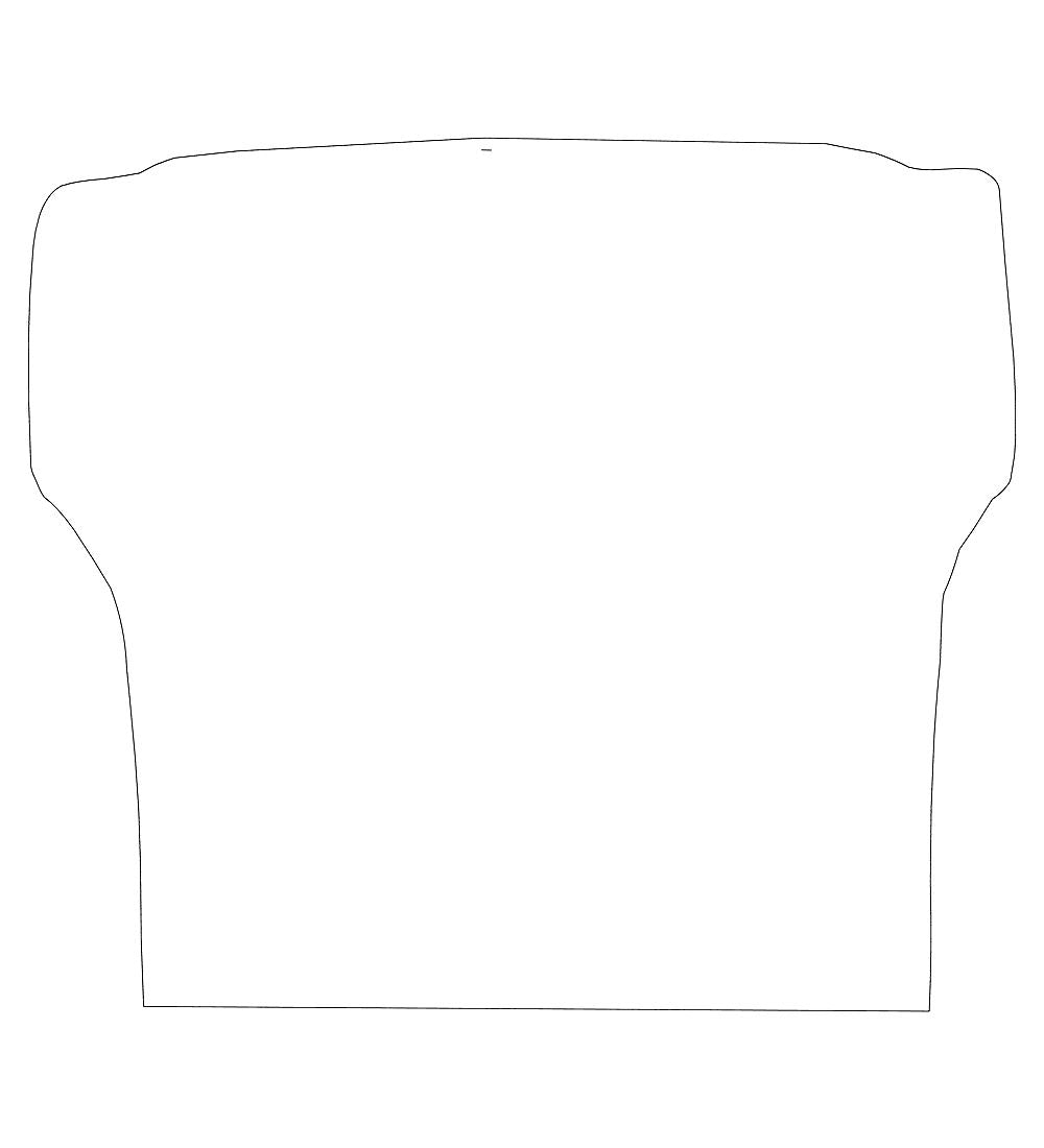 Tesla Model S (2014-2024) Boot Mat Mat Shape