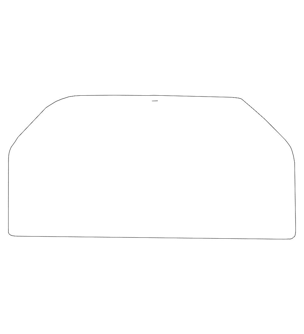 Tesla Model S AWD (2014-2024) Boot Mat Mat Shape