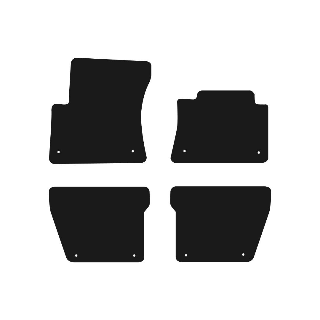 Bentley Mulsanne (2010-2024) Car Mats Mat Shape