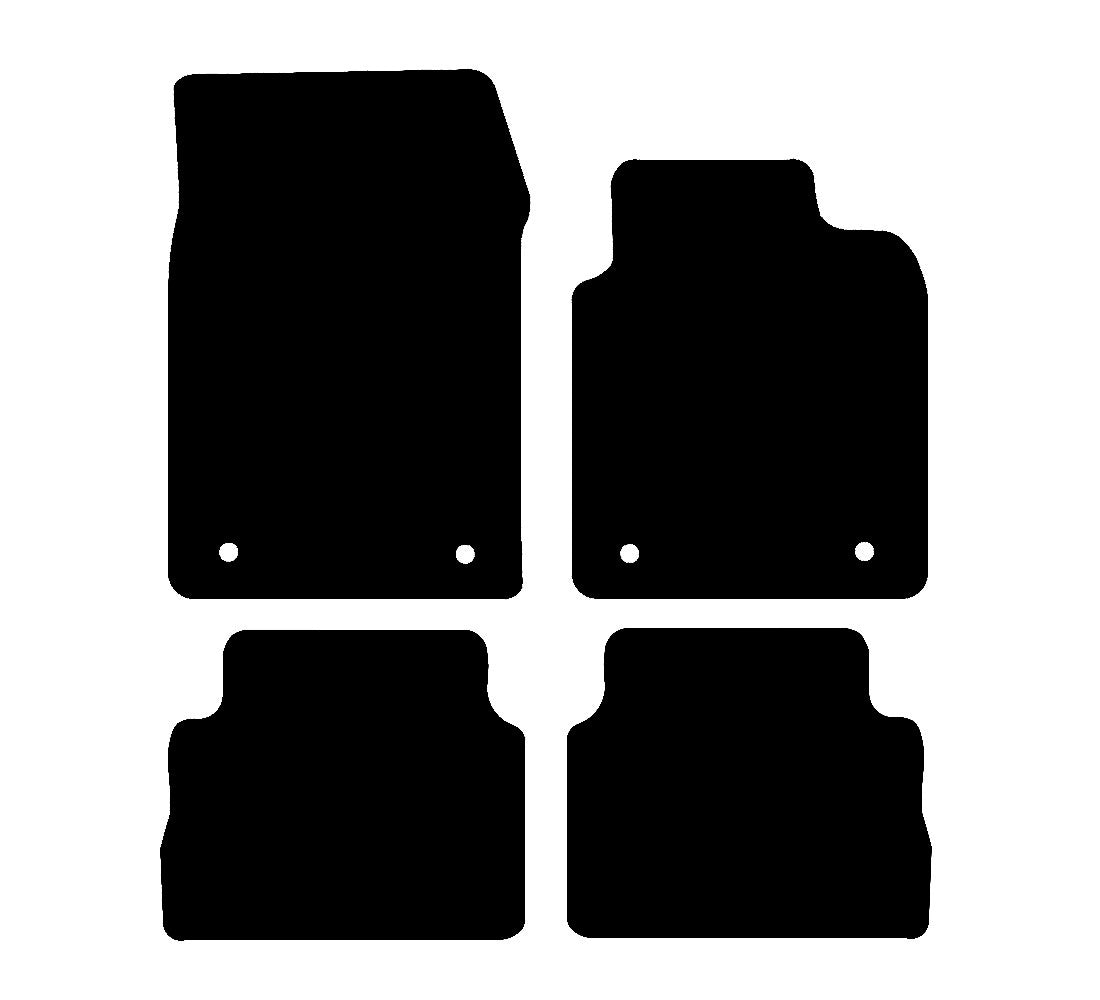 Vauxhall Vectra (2003-2008) Car Mats (no clips) Mat Shape