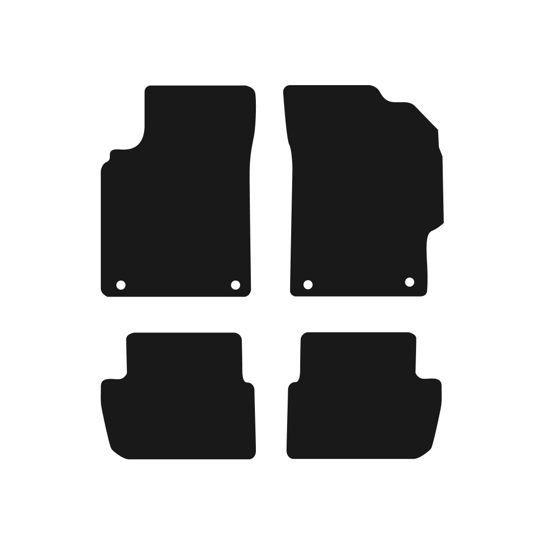 Chevrolet Spark (2013-2015) Car Mats Mat Shape