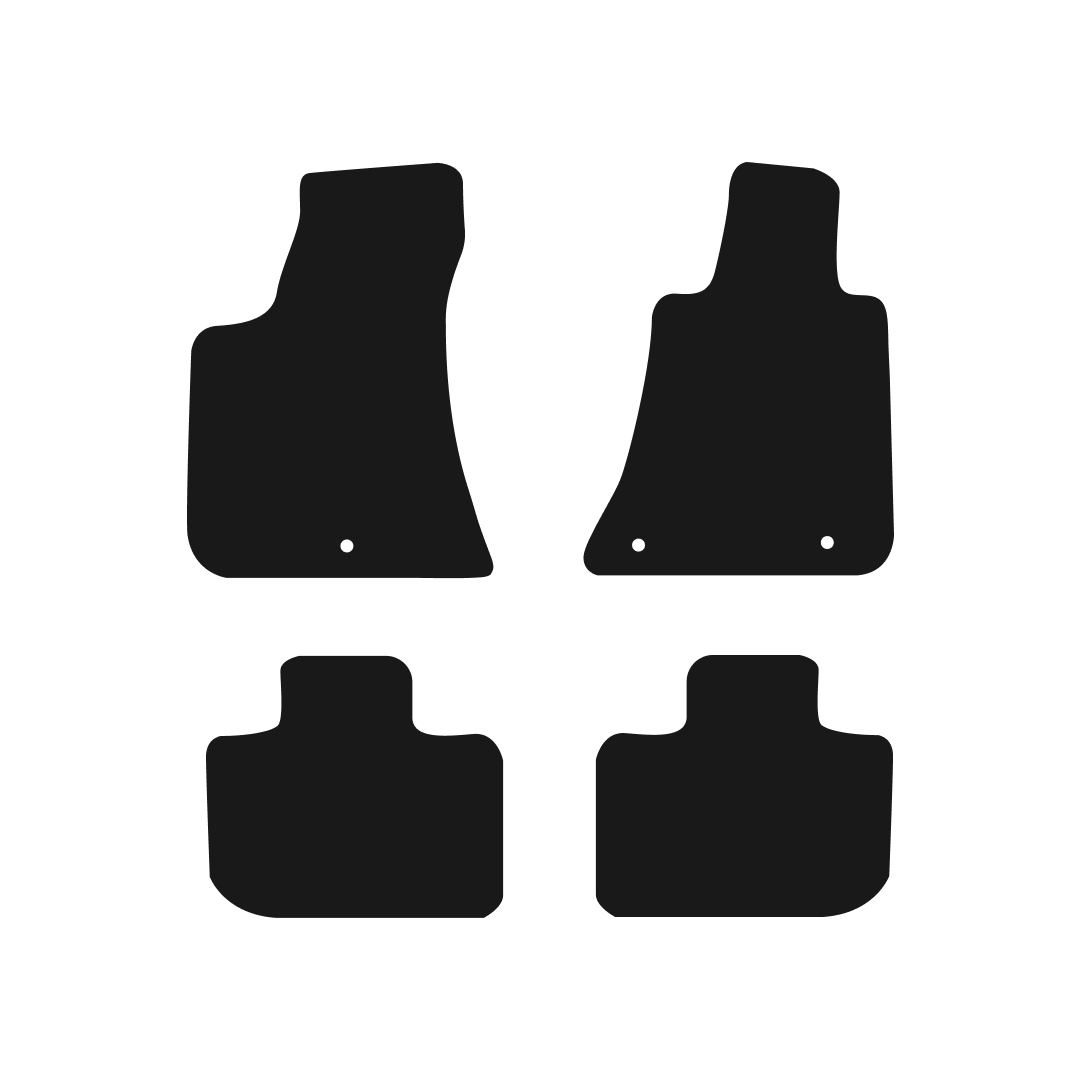 Chrysler 300C Saloon (2012-2015) Car Mats Mat Shape