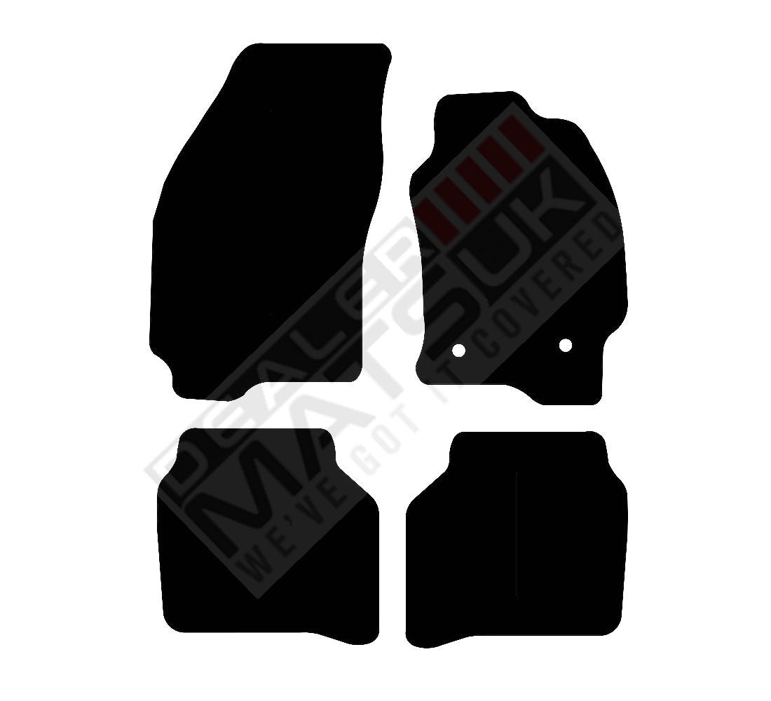 Ford Mondeo (2000-2007) Car Mats Mat Shape