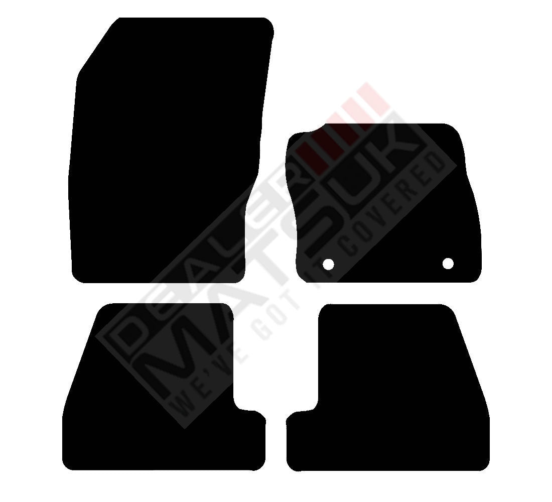Ford Focus MK3 (2011-2015) Car Mats Mat Shape