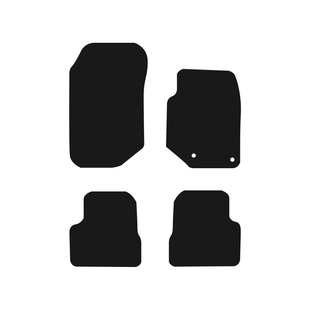 DS Automobiles DS3 (2018-2024) Car Mats Mat Shape