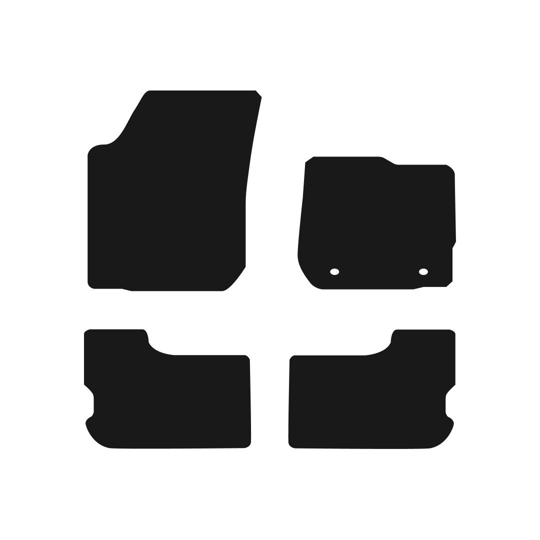 Dacia Stepway (2013-2020) Car Mats Mat Shape