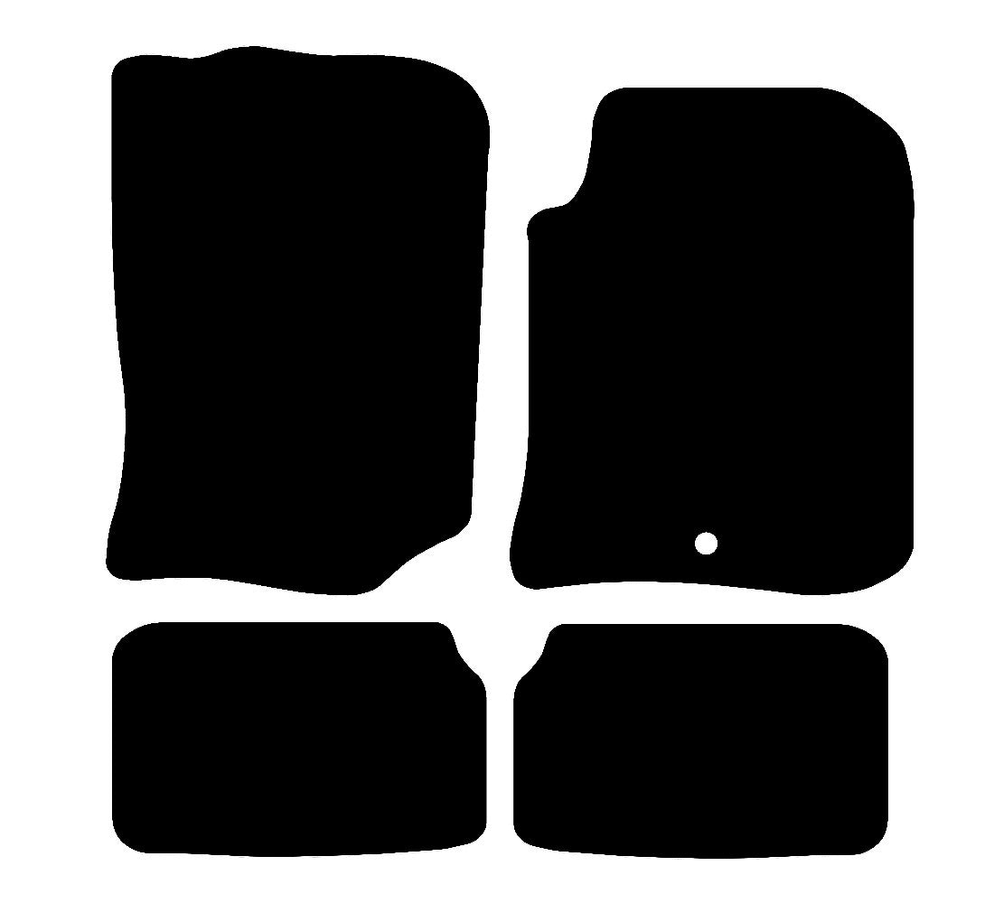 Rover 75 (2000-2005) Car Mats Mat Shape