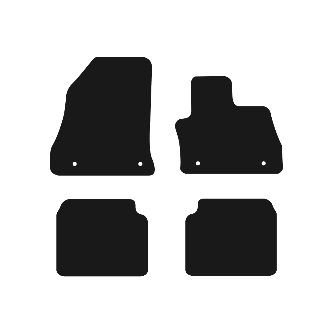 Fiat 500L (2013-2024) Car Mats Mat Shape