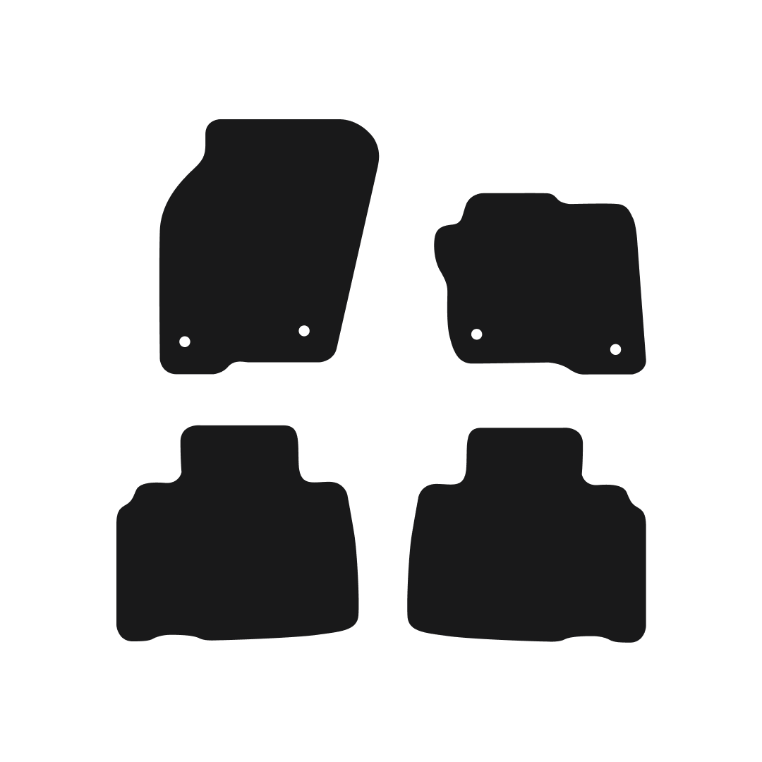 Ford Edge (2015-2024) Car Mats Mat Shape