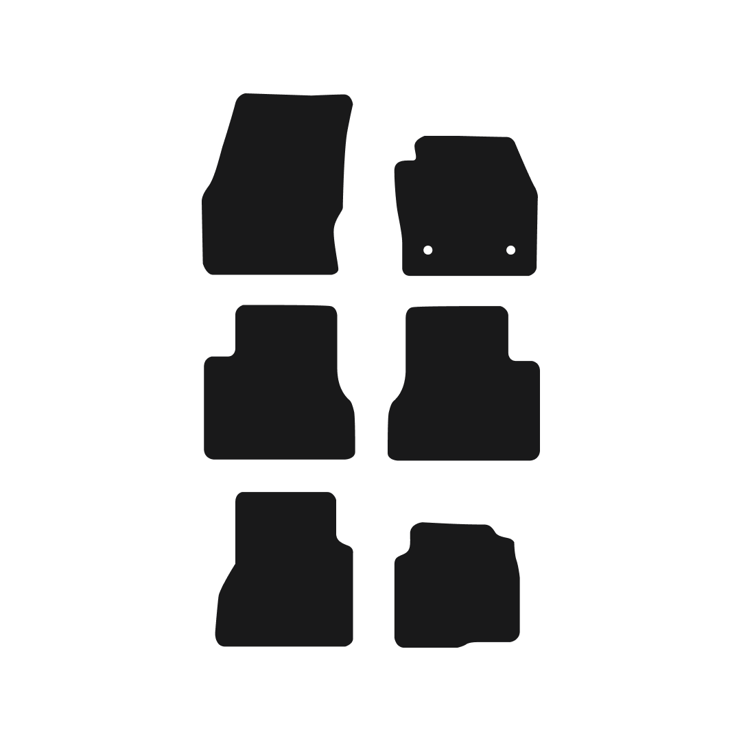 Ford Grand Tourneo Connect Minibus (2014-2022) Van Mats Mat Shape