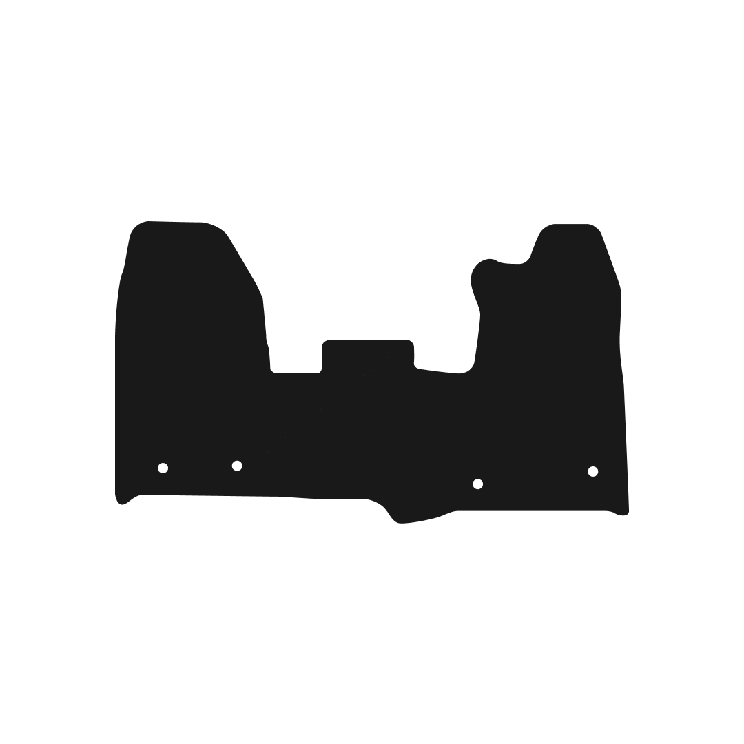 Ford Tourneo Custom Automatic (2024-2025) Van Mats (Front Only) Mat Shape