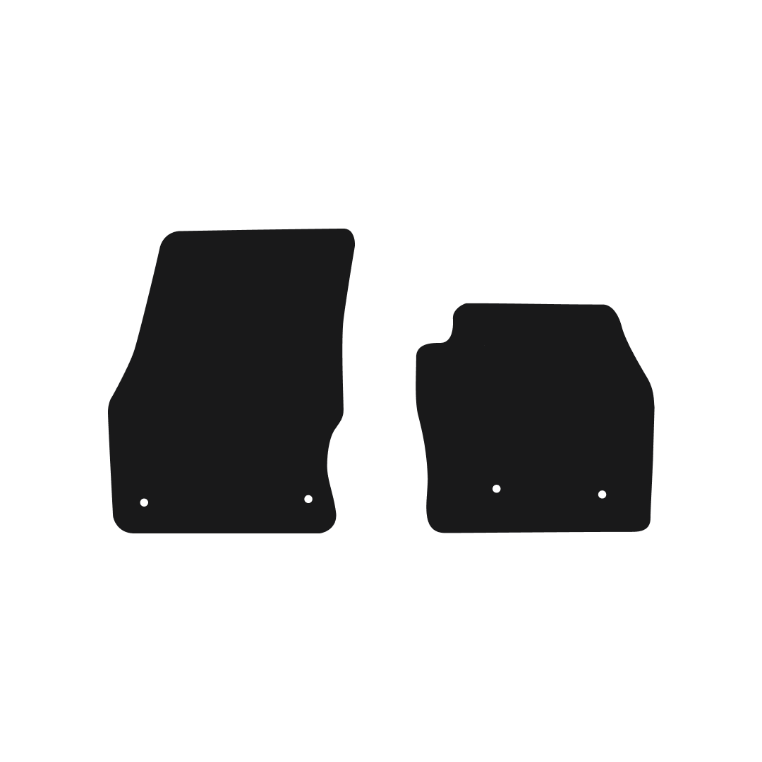 Ford Transit Connect Van (2018-2024) Van Mats (4 Clips) Mat Shape