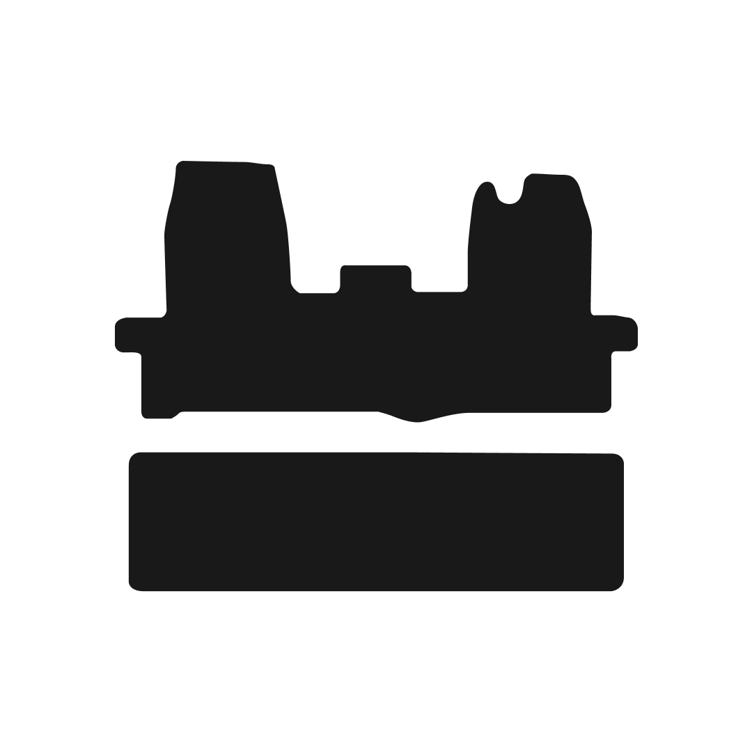 Ford Transit MK8 Crew Cab (2014-2016) Van Mats Mat Shape