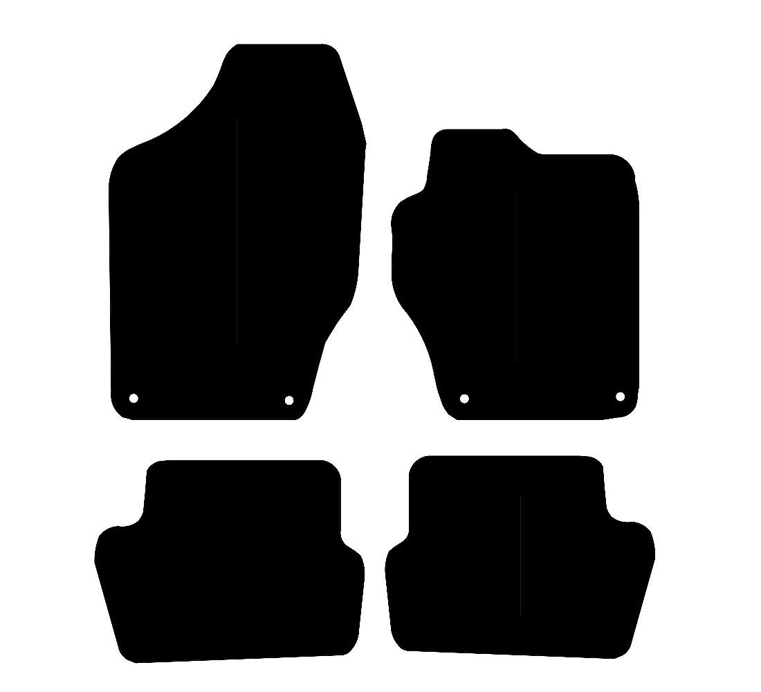 Peugeot 308 (2008-2013) Car Mats Mat Shape