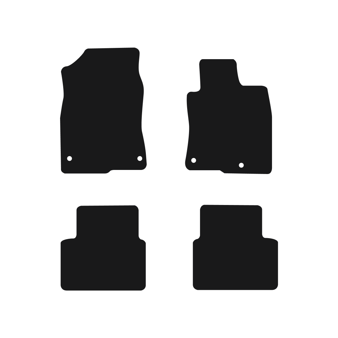 Honda Civic (2017-2022) Car Mats Mat Shape