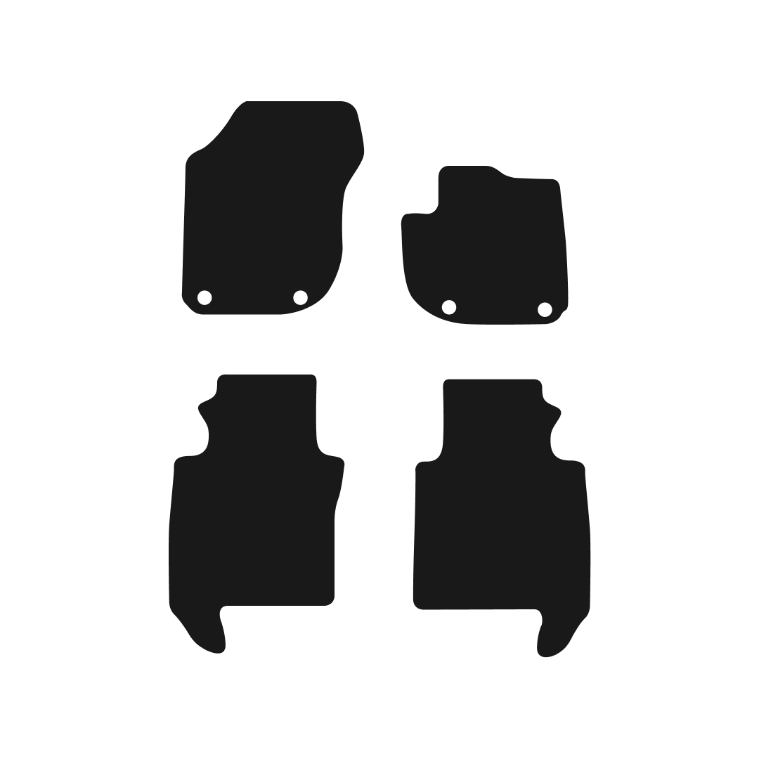 Honda HR-V eHEV (2020-2024) Car Mats (4-clips) Mat Shape