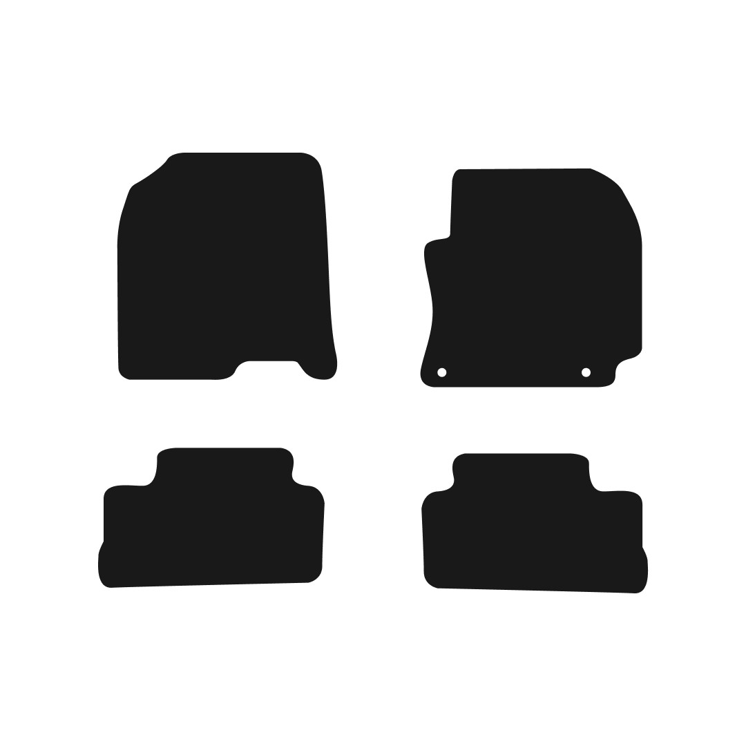 Hyundai Kona (2017-2023) Car Mats Mat Shape