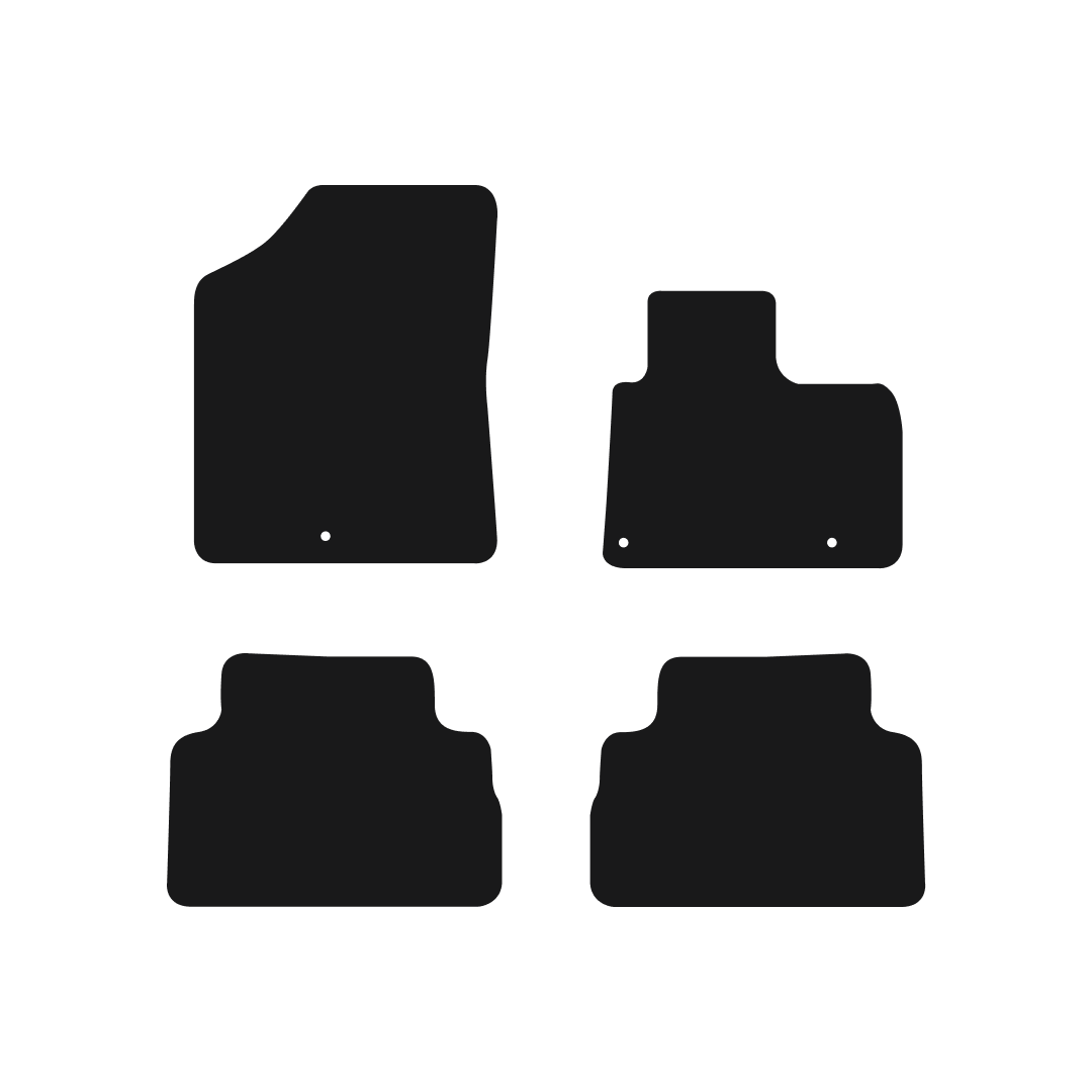 Hyundai Santa Fe PHEV (2021-2024) Car Mats (5 Seat) Mat Shape