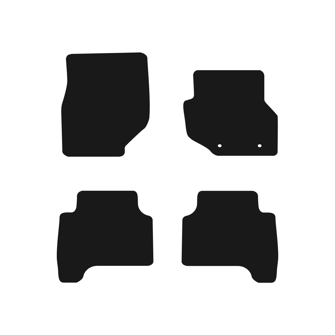 Hyundai Terracan (2001-2003) Car Mats (MK-1) Mat Shape