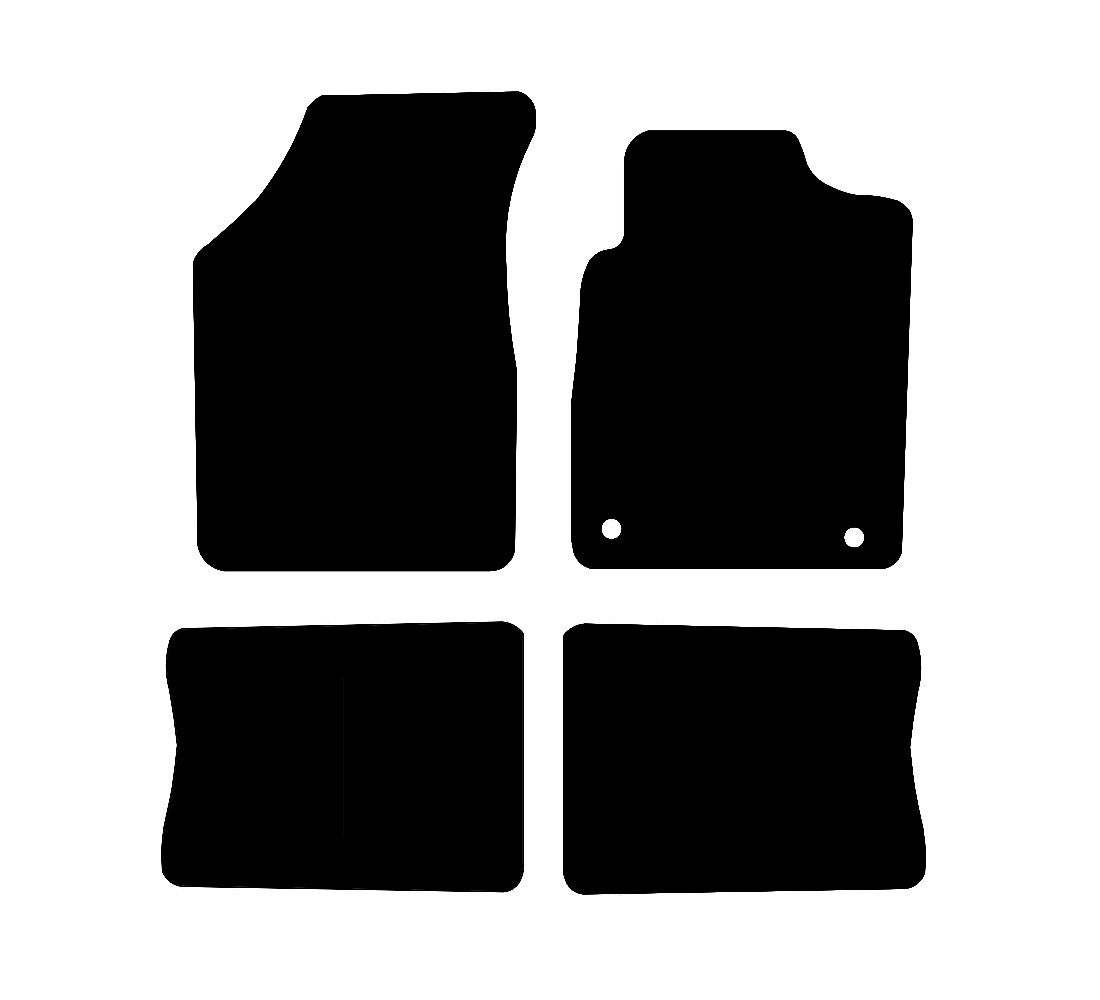 Renault Clio (1998-2005) Car Mats Mat Shape