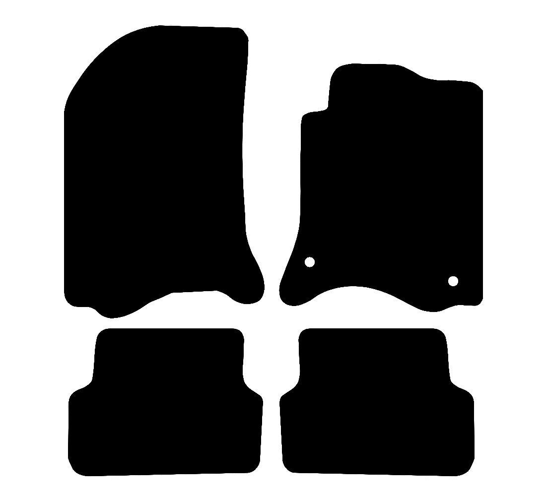 Renault Laguna (2001-2007) Car Mats Mat Shape