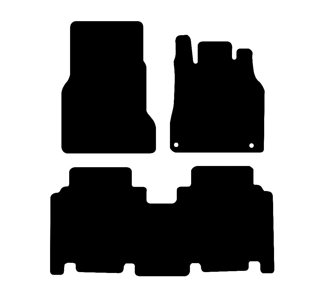 Mercedes A Class (2001-2005) Car Mats (SWB) Mat Shape