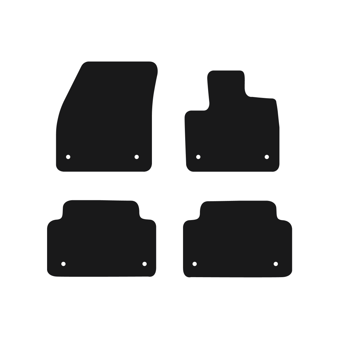 Jaguar E-Pace (2021-2024) Car Mats Mat Shape