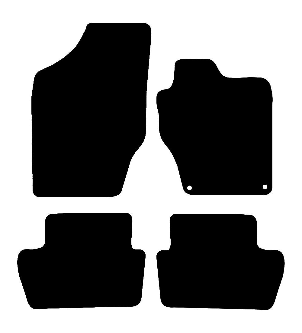 Citroen DS4 (2011-2015) Car Mats Mat Shape