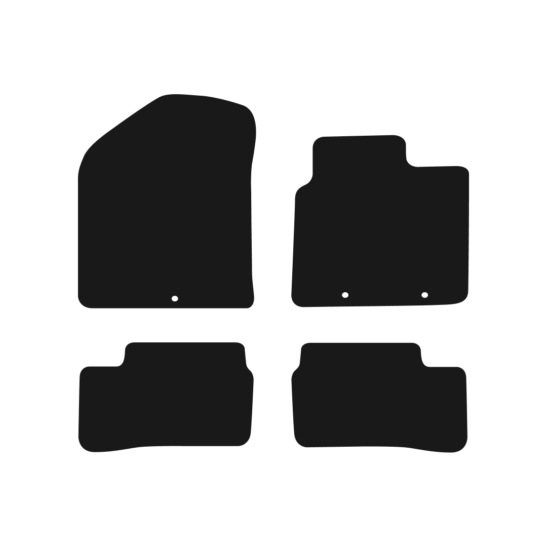 Kia Picanto (2011-2017) Car Mats Mat Shape