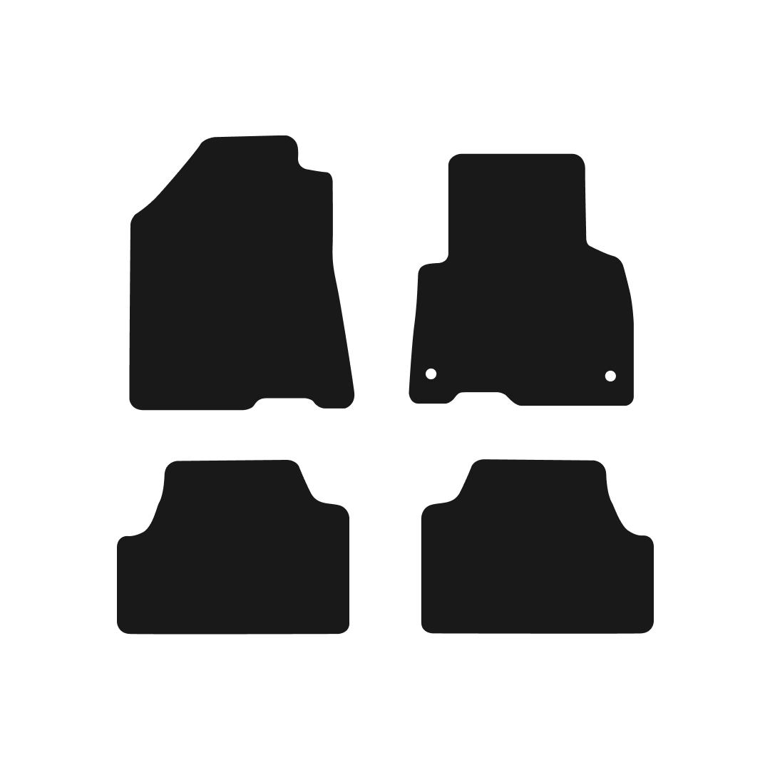 Kia Soul EV (2019-2025) Car Mats Mat Shape