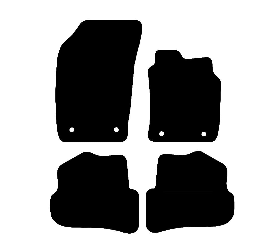 Audi A1 2010-2018 Car Mats Mat Shape