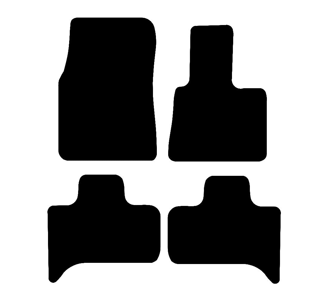 BMW X5 E53 (1999-2006) Car Mats (2 clips) Mat Shape