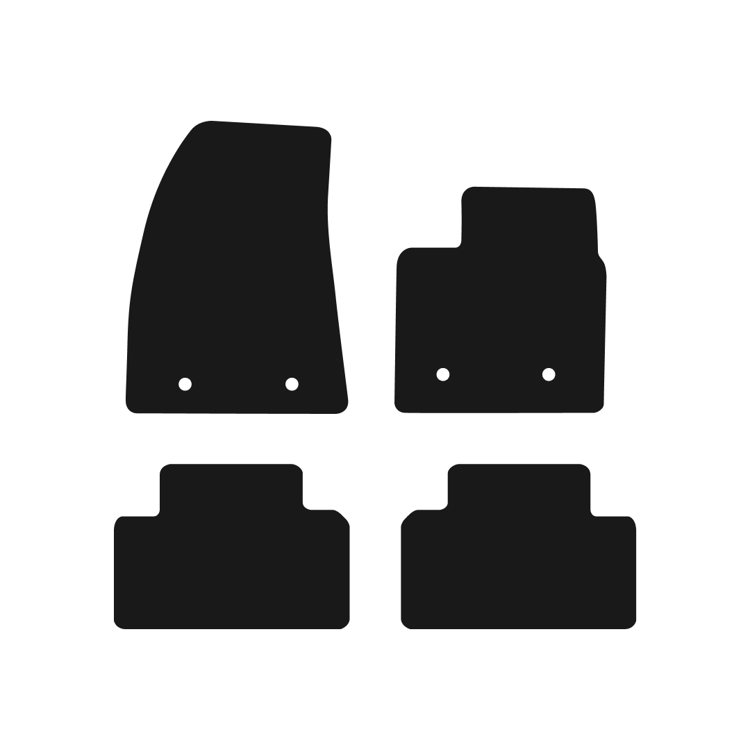 MG MG5 EV  (2020-2023) Car Mats (240mm Driver Spacing) Mat Shape