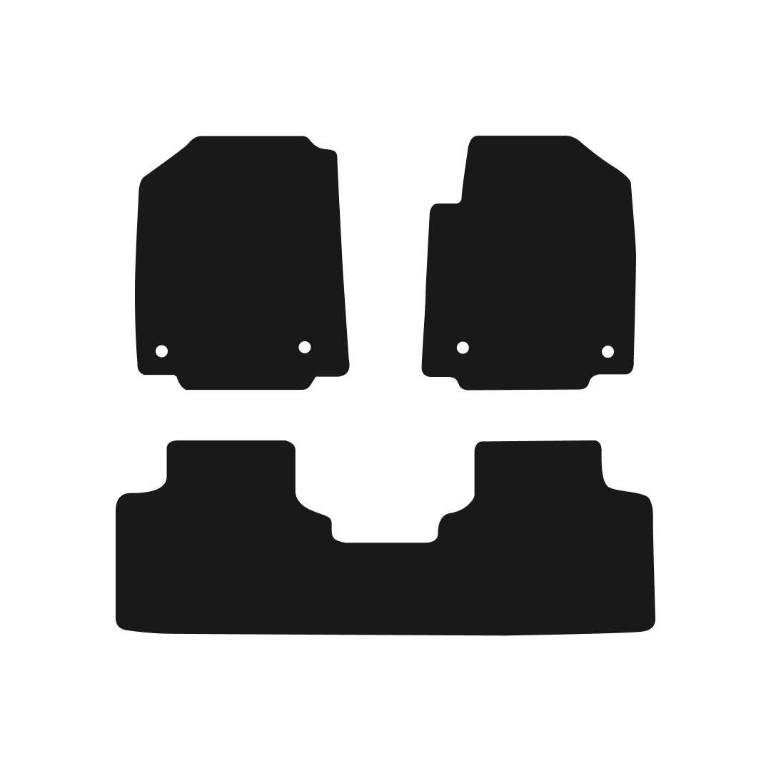 MG GS (2016-2024) Car Mats Mat Shape