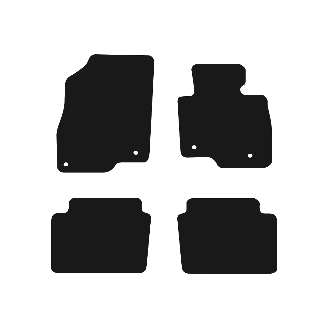 Mazda 6 Saloon (2013-2024) Car Mats Mat Shape