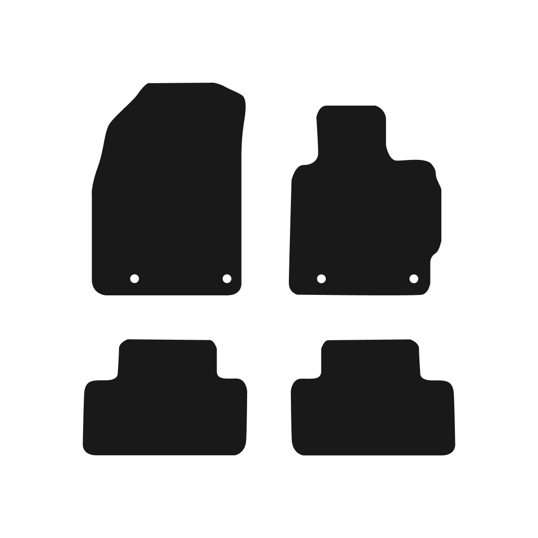 Mazda CX-7 (2007-2011) Car Mats Mat Shape