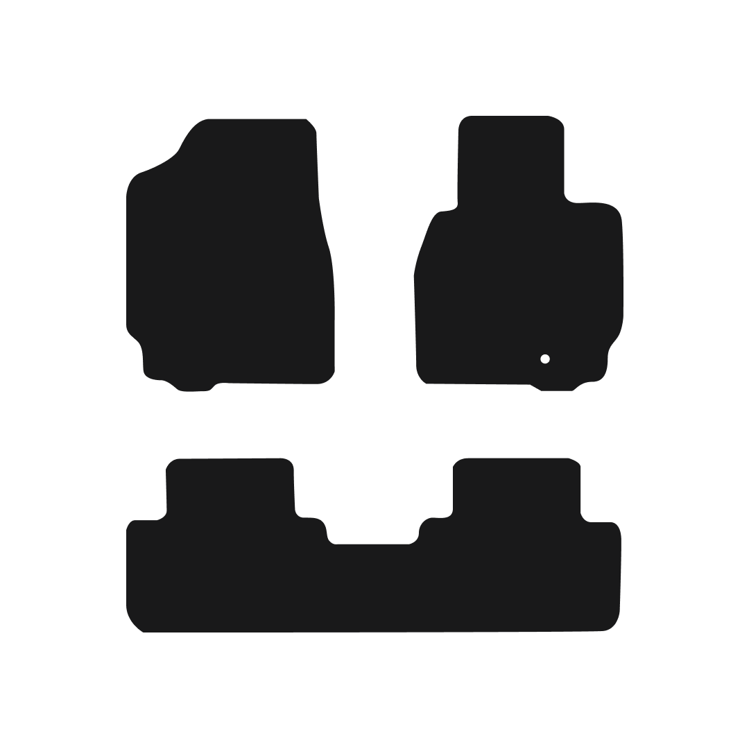 Mazda Tribute (2001-2004) Car Mats Mat Shape