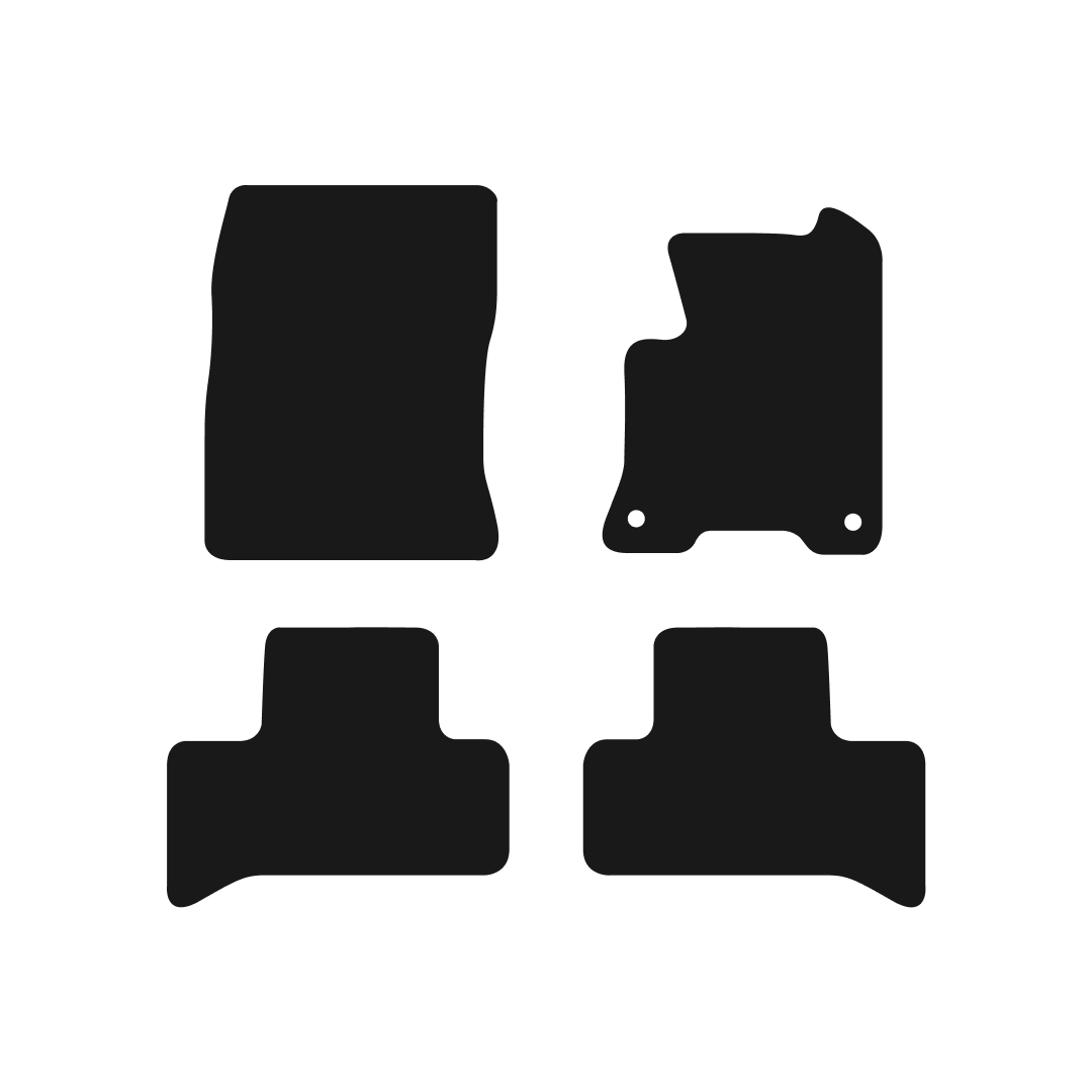 Mercedes EQA (2021-2024) Car Mats Mat Shape