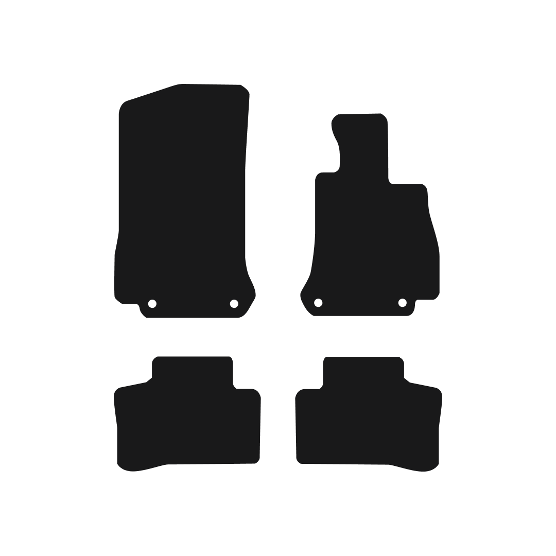 Mercedes EQC (2019-2024) Car Mats Mat Shape