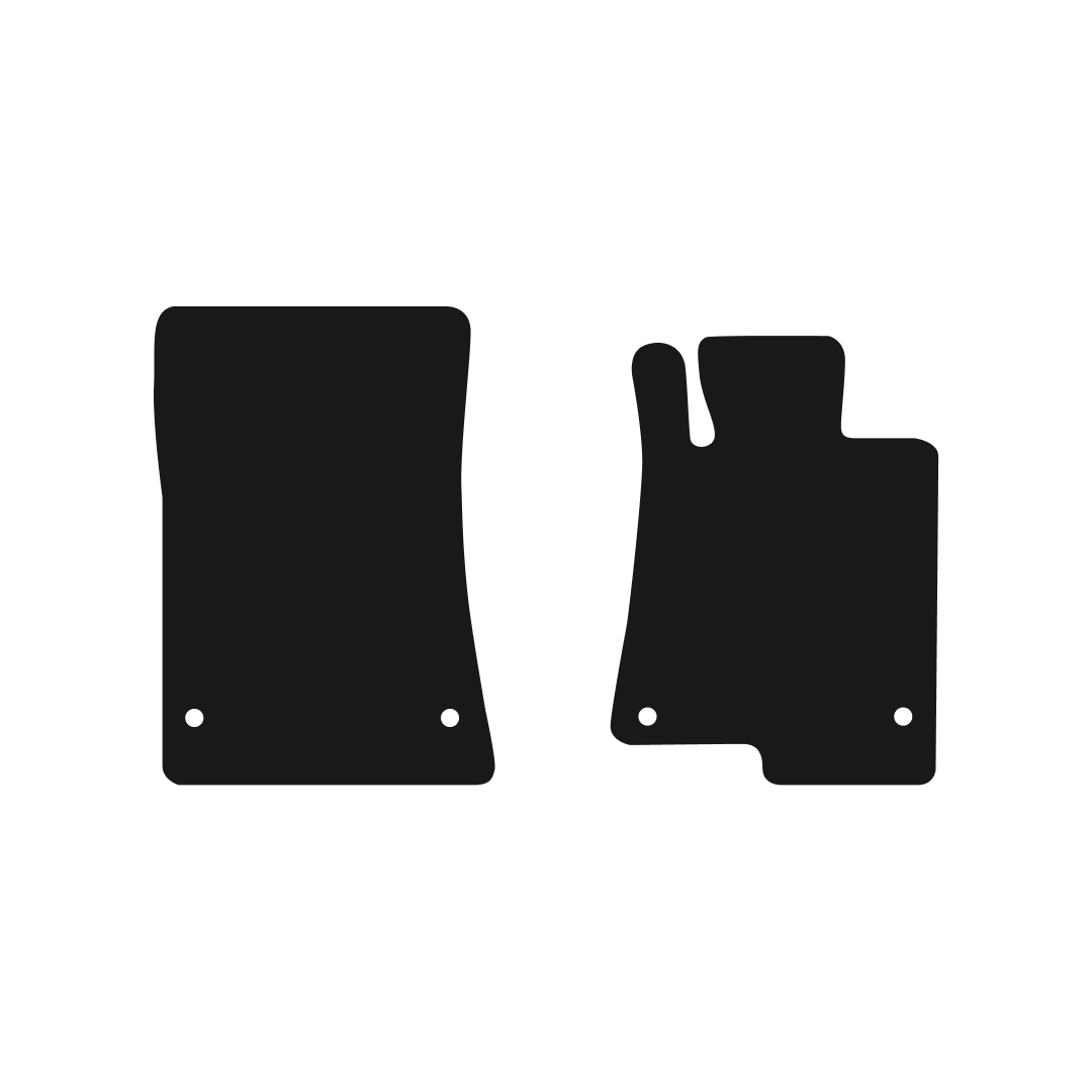 Mercedes SLK (2011-2022) Car Mats Mat Shape