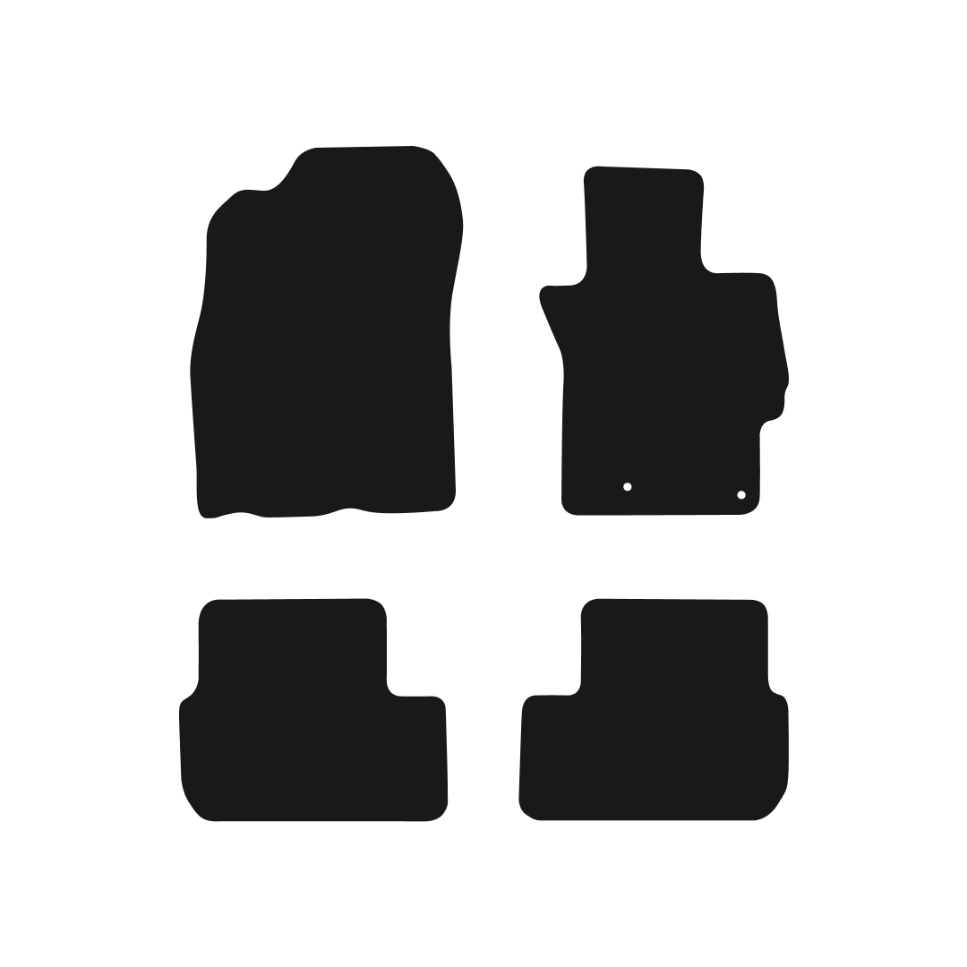 Mitsubishi Lancer (2013-2024) Car Mats Mat Shape