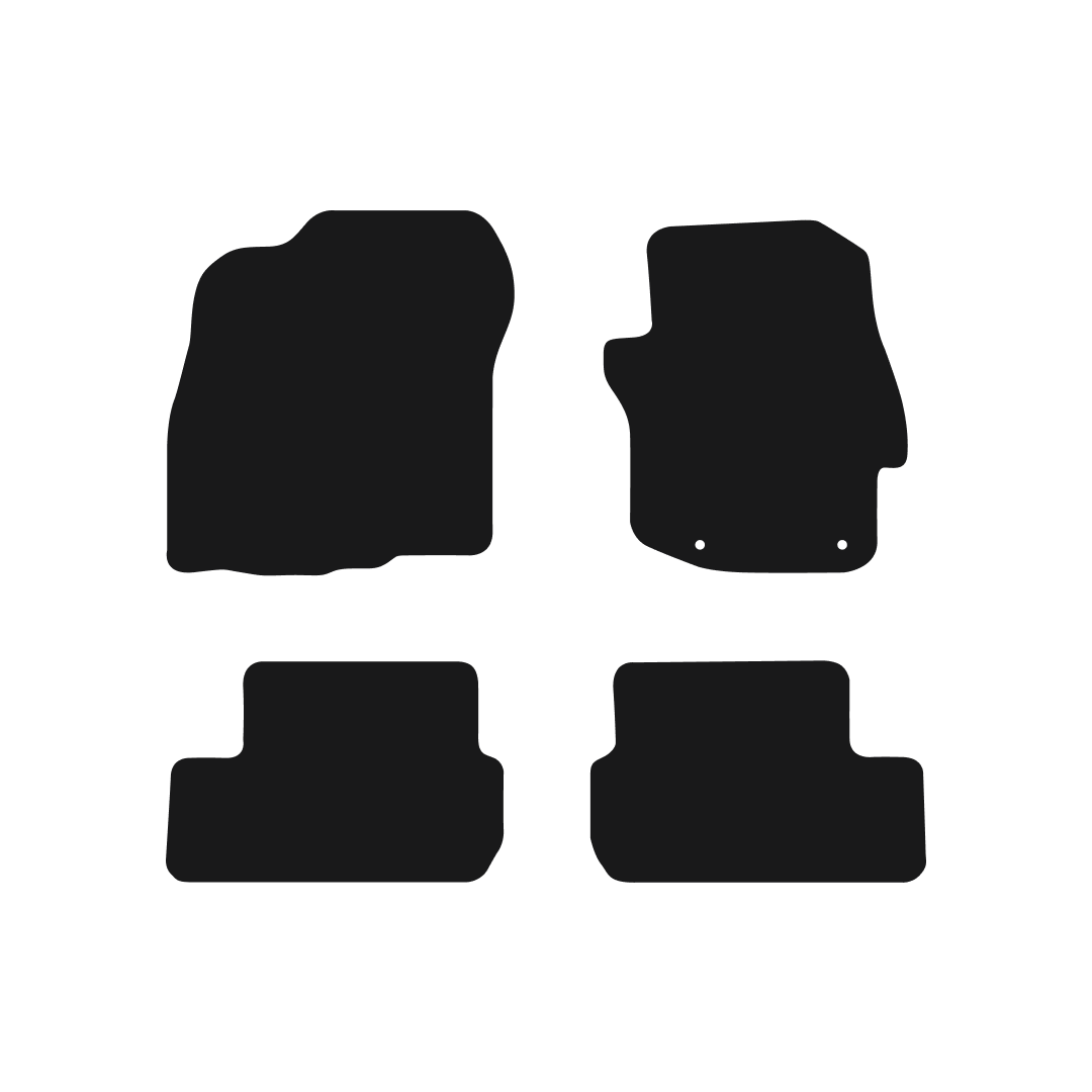 Mitsubishi Lancer Evo 10 Auto (2008-2014) Car Mats Mat Shape