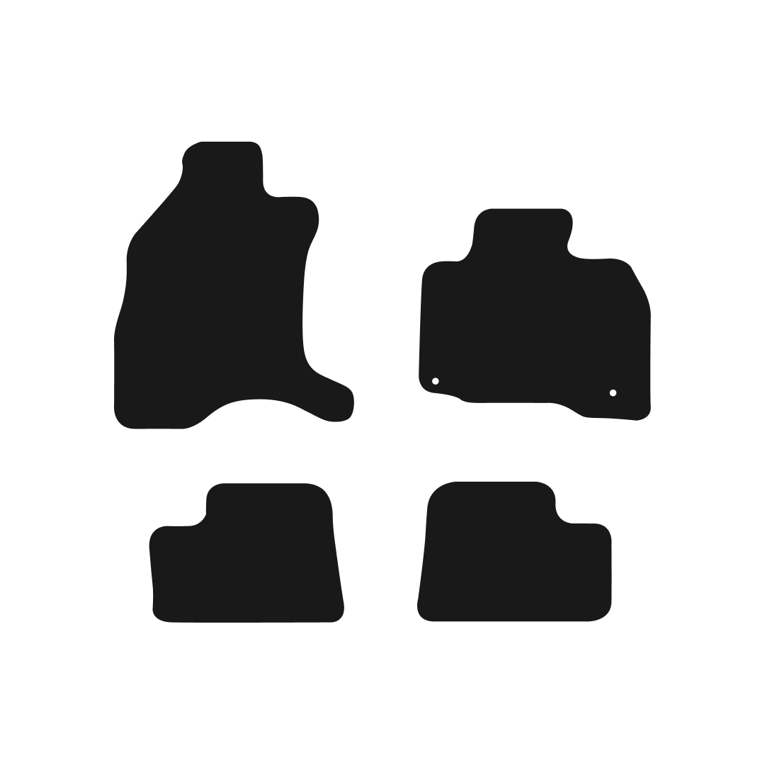 Mitsubishi I-MiEV (2011-2015) Car Mats Mat Shape