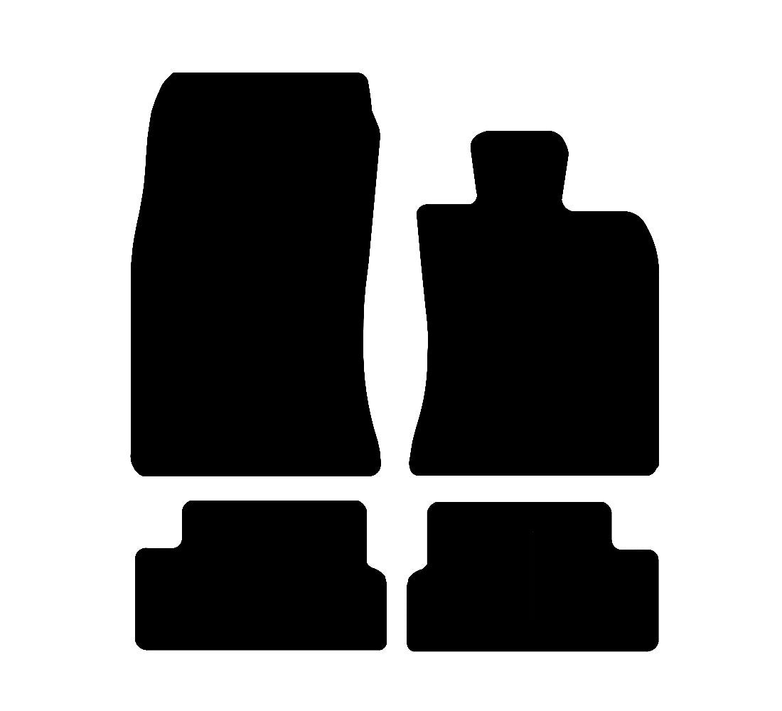 Mini Cooper (2006-2014) Car Mats (R56) Mat Shape