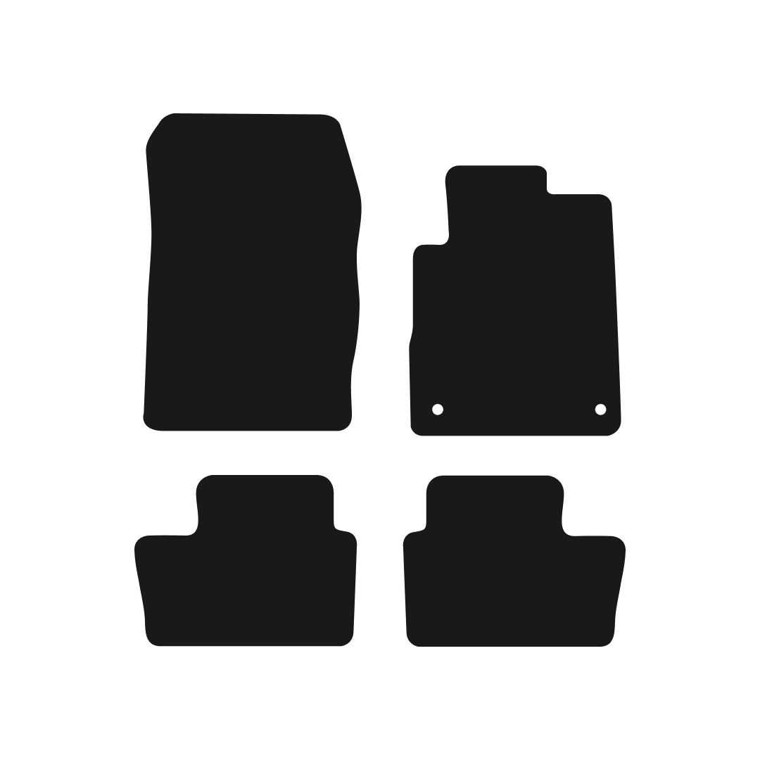 Nissan Juke (F16) (2019-2024) Car Mats Mat Shape