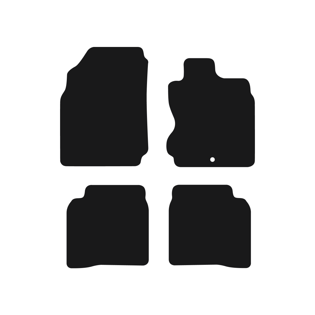 Nissan Note (2006-2013) Car Mats Mat Shape