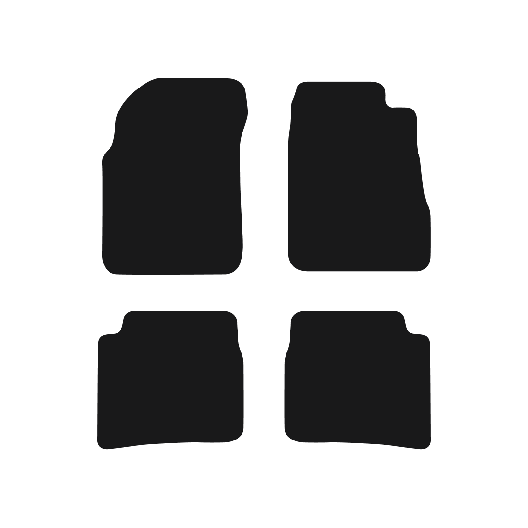 Nissan QX (1995-2003) Car Mats Mat Shape