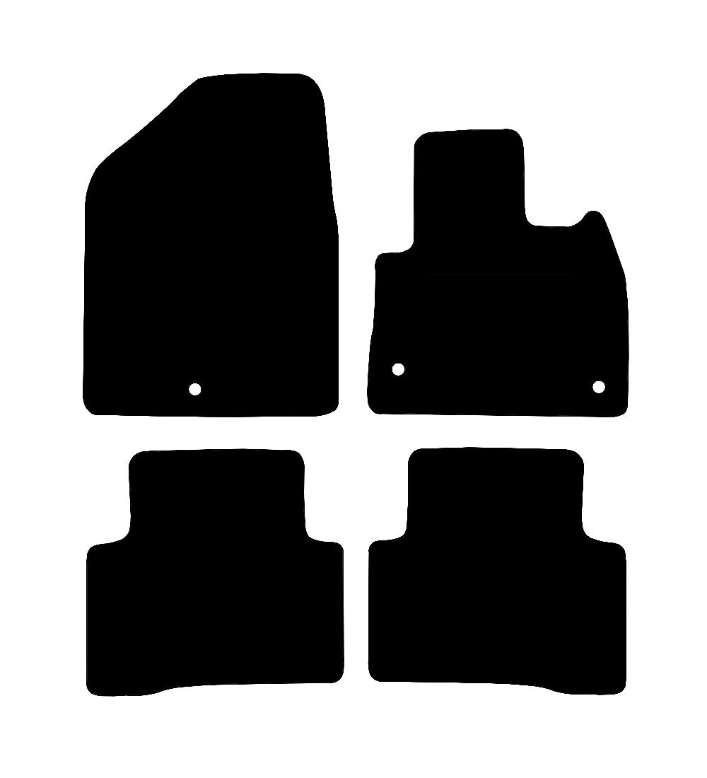 Hyundai Santa Fe (2012-2018) Car Mats Mat Shape