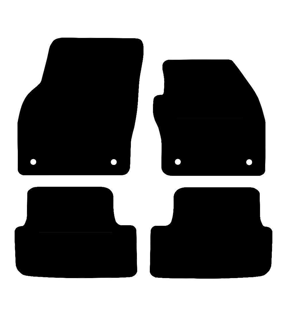Volkswagen Polo (2018-2024) Car Mats Mat Shape