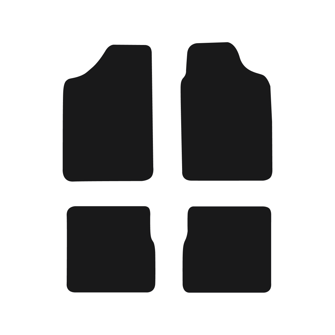 Peugeot 106 (1991-2003) Car Mats Mat Shape